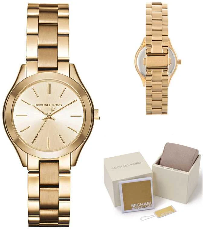 Moteriškas laikrodis MICHAEL KORS MK3512 - MINI SLIM RUNWAY (zm522a)