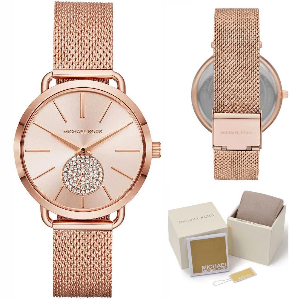 MICHAEL KORS MK3845 MOTERIS LAIKRODIS – PORTIA (zm502c)