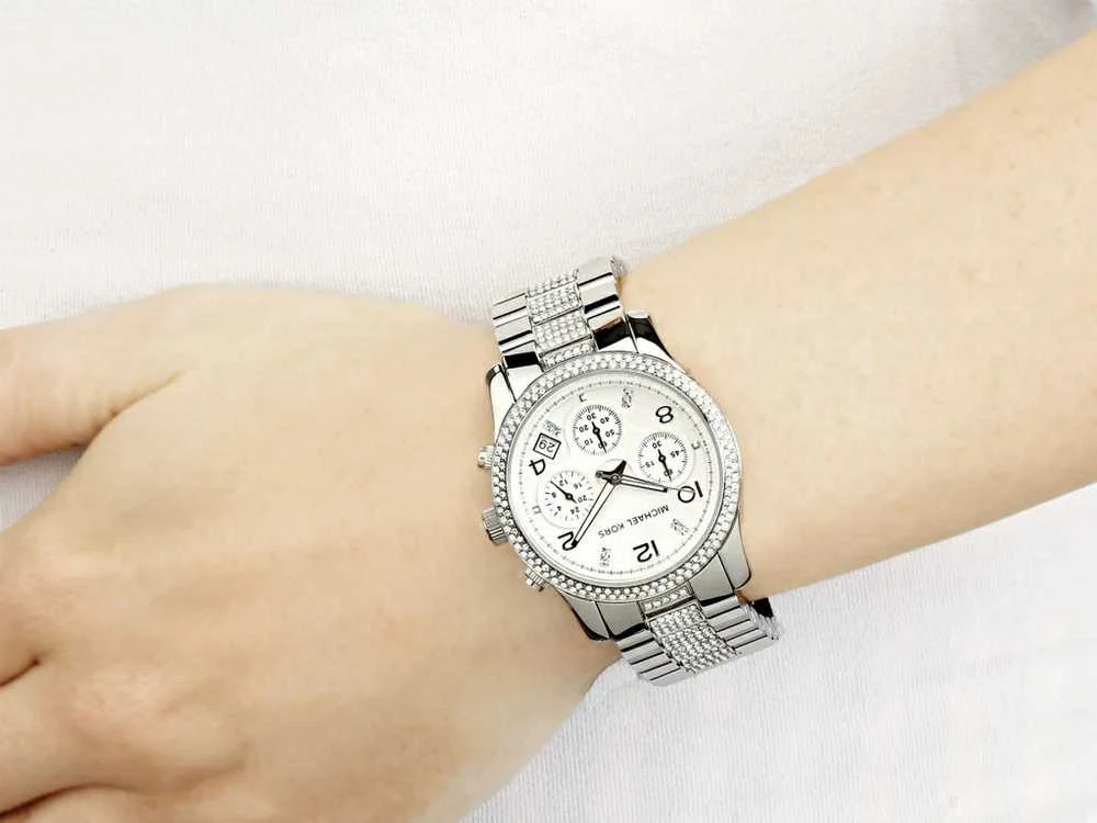 MICHAEL KORS MOTERIŠKAS LAIKRODIS MK5825 - RUNWAY (zm504c)