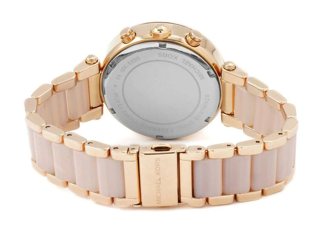 Moteriškas laikrodis Michael Kors Parker, rožinio aukso spalvos