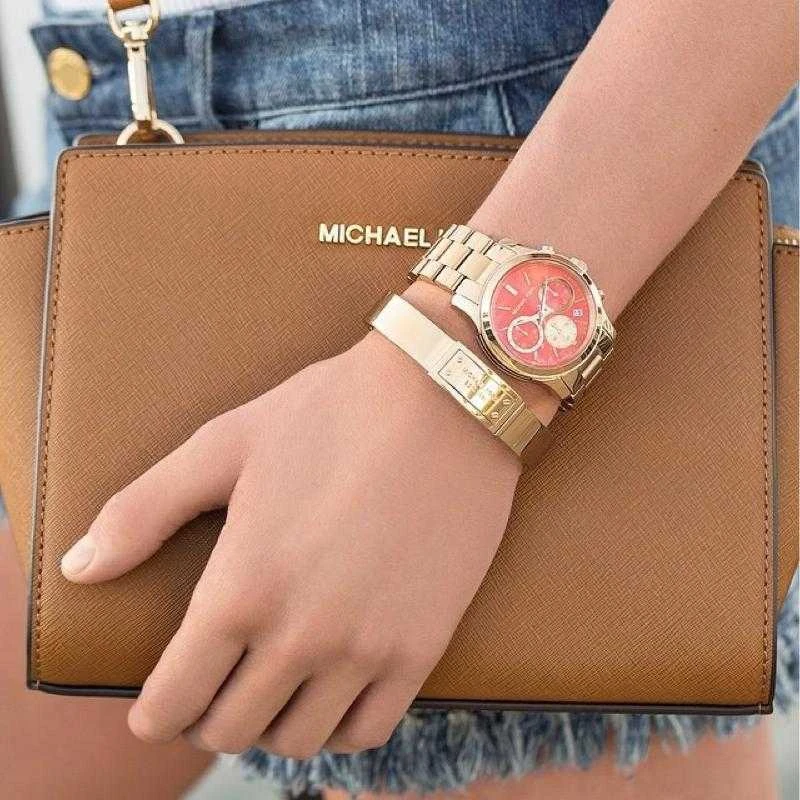 MICHAEL KORS MOTERIŠKAS LAIKRODIS MK6162 - RUNWAY (zm592b)