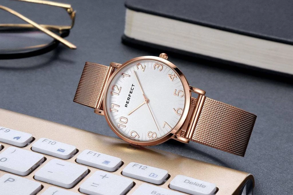 Laikrodis PERFECT F342-07 WOMEN S WATCH (zp514d) + BOX
