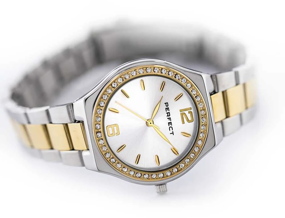 Laikrodis PERFECT S390-05 WOMEN'S WATCH (zp544e) + BOX