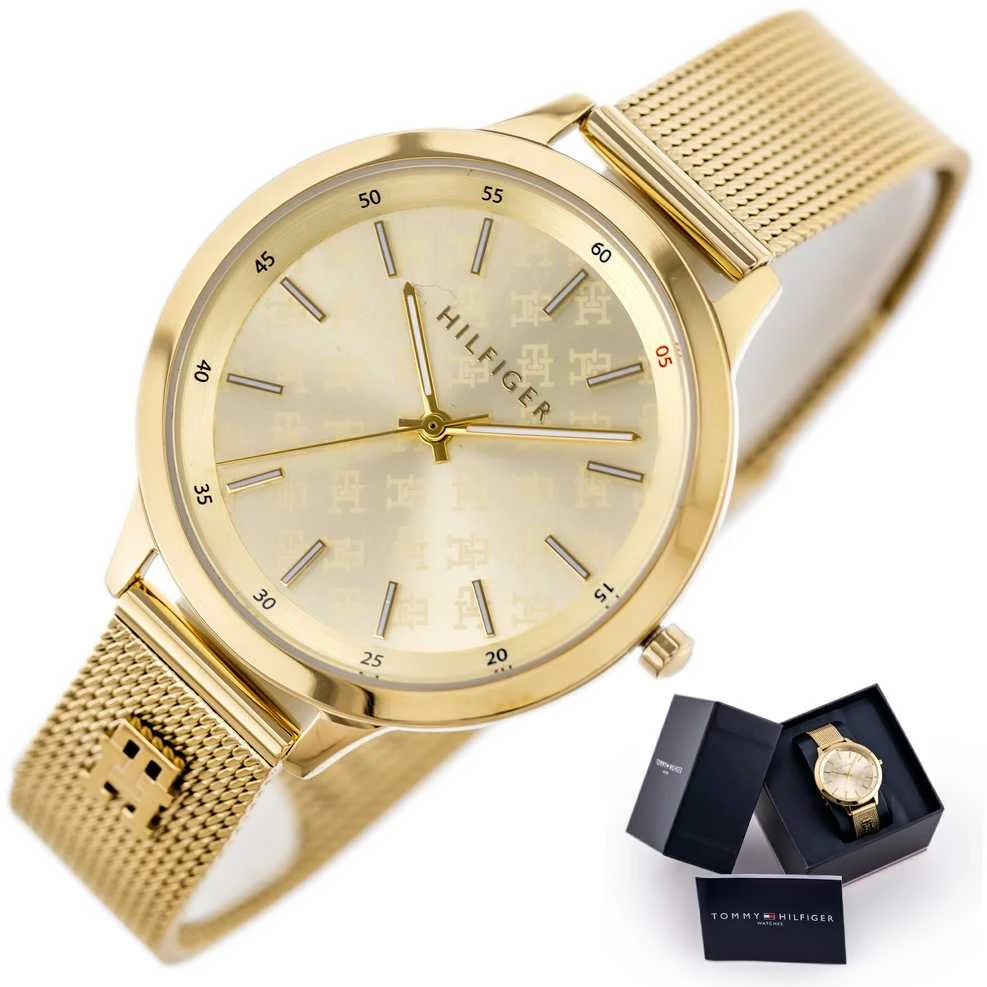 TOMMY HILFIGER MOTERIŠKAS LAIKRODIS 1782588 - Iris (zf607a) + DĖŽUTĖ