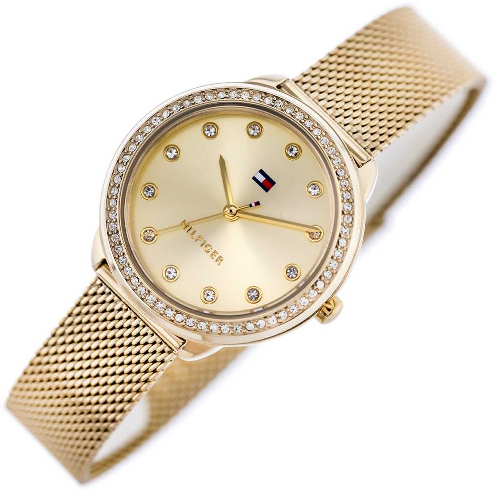TOMMY HILFIGER 1782699 Demi moteriškas laikrodis (zf609a) + DĖŽUTĖ