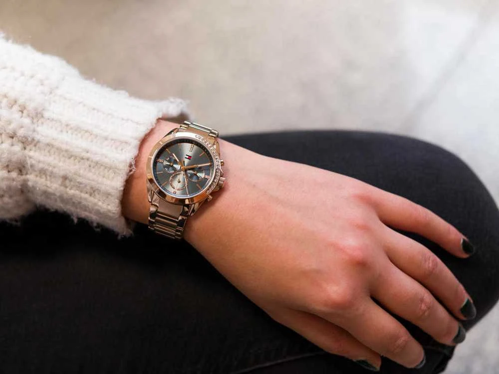 TOMMY HILFIGER Kennedy moteriškas laikrodis 1782386 (zf600c)