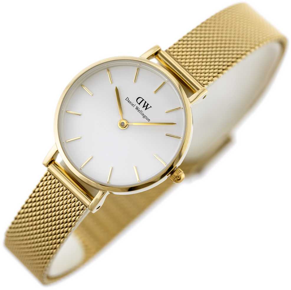 Laikrodis DANIEL WELLINGTON WOMEN'S WATCH DW00100346 - Petite Evergold 36mm