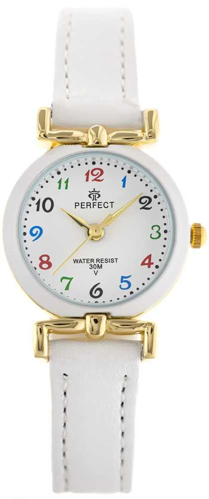 Laikrodis CHILDREN'S WATCH PERFECT LP004-01 - COMMUNION - baltas (zp801b) + BOX