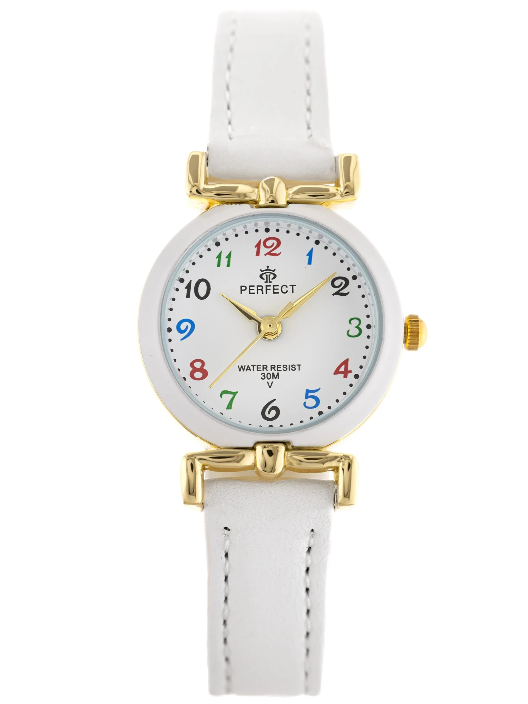 Laikrodis CHILDREN'S WATCH PERFECT LP004-01 - COMMUNION - baltas (zp801b) + BOX