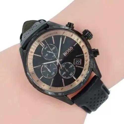 HUGO BOSS vyriškas laikrodis 1513550 Grand Prix Chronograph (zh003e)