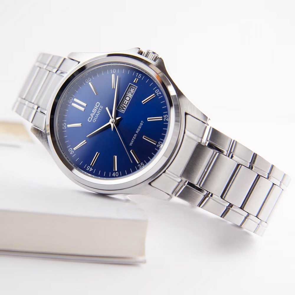 VYRIŠKAS LAIKRODIS CASIO MTP-1239D-2A – MULTIDATA (zd040c) + DĖŽĖ