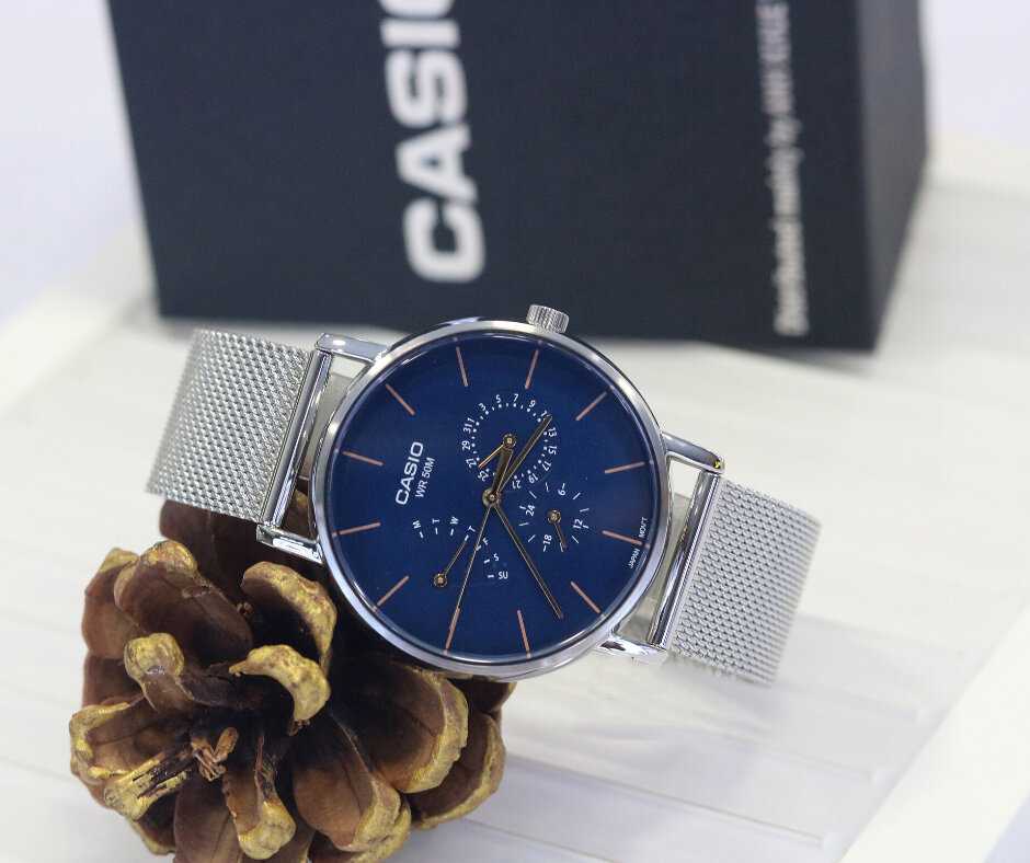 VYRIŠKAS LAIKRODIS CASIO MTP-E320M-2 (zd180b) + DĖŽĖ