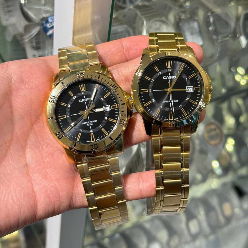 Laikrodis CASIO MALE WATCH MTP-VD01G-1CVUDF (zd185d) + BOX