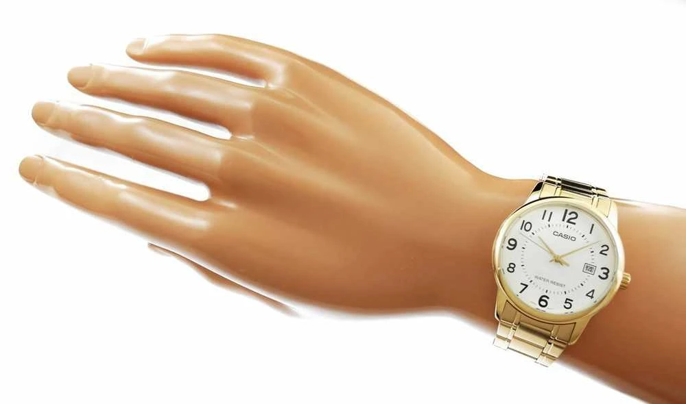 Laikrodis vyrams CASIO MTPV002G-7BUDF (zd103b) + dėžutė