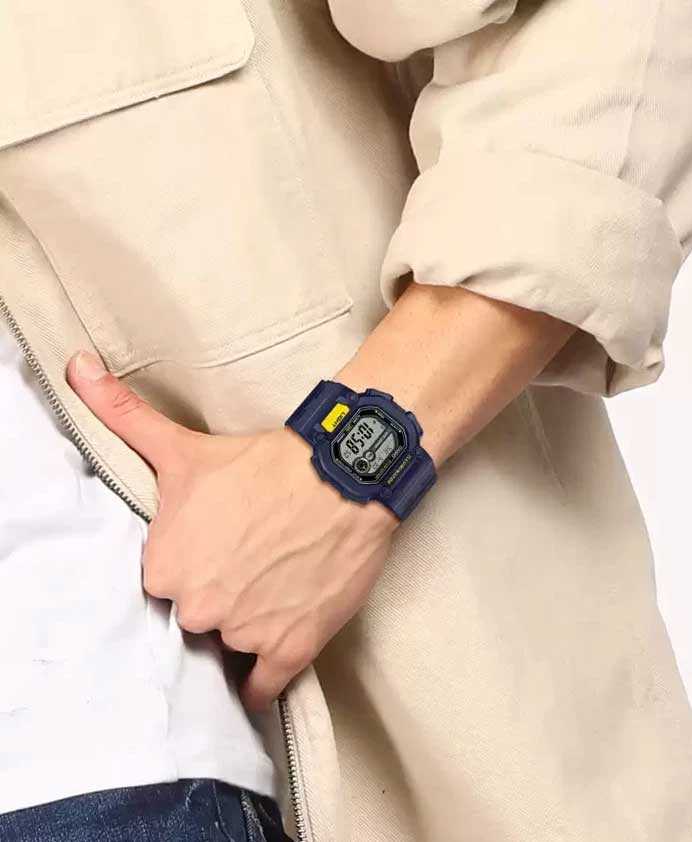 Vyriškas laikrodis CASIO W-737H-2A + BOX