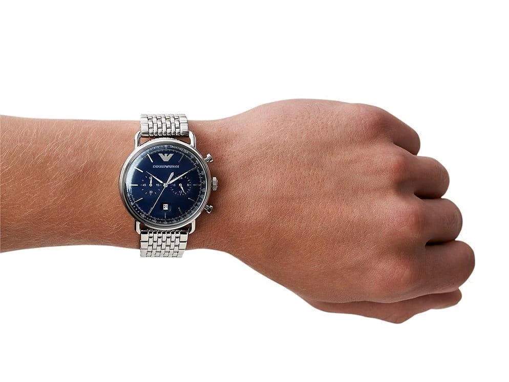 Laikrodis EMPORIO ARMANI MEN'S WATCH AR11238 - AVIATOR (zi020e)