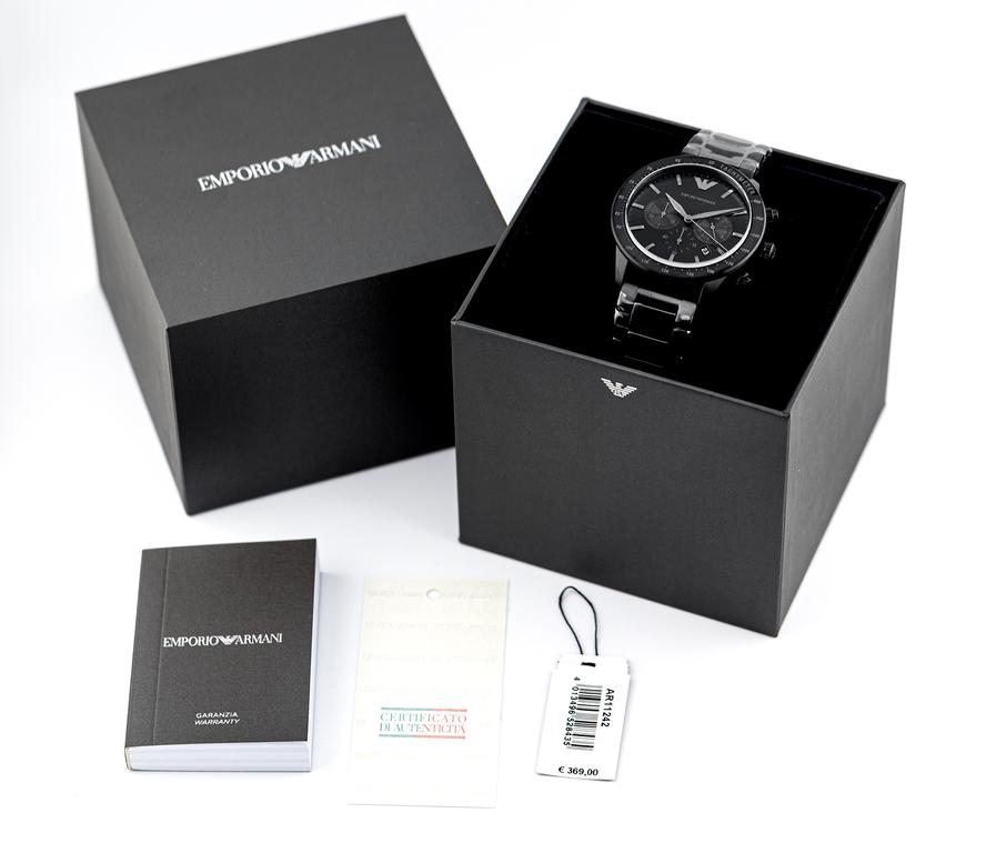 Vyriškas laikrodis EMPORIO ARMANI AR11242 - MARIO (zx130a)