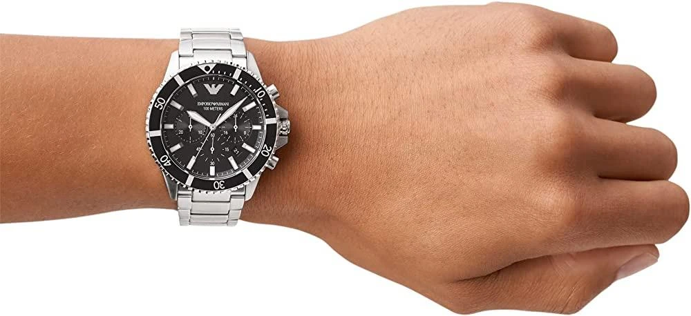 Laikrodis EMPORIO ARMANI AR11360 DIVER MEN'S WATCH (zi035b)