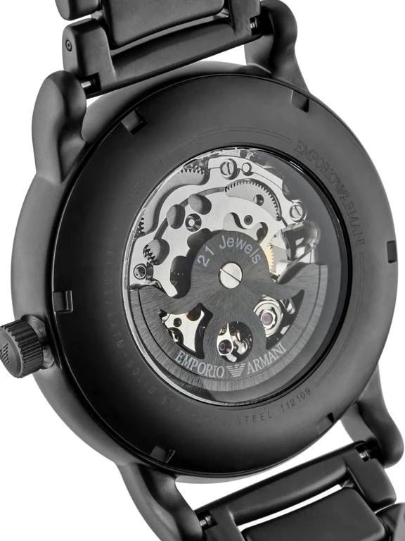 Laikrodis EMPORIO ARMANI AR60045 MEN'S WATCH - LUIGI MECCANICO - AUTOMAT (zi028a)
