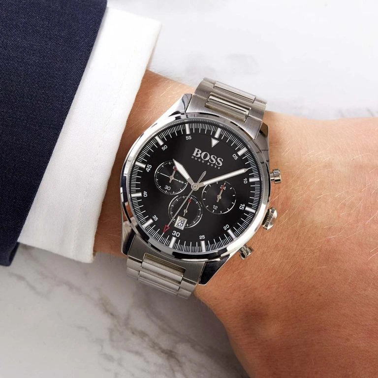 Laikrodis HUGO BOSS MEN'S WATCH 1513712 - PIONEER (zh016b)