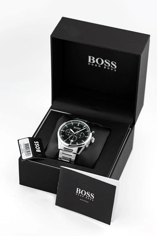 Laikrodis HUGO BOSS MEN'S WATCH 1513712 - PIONEER (zh016b)