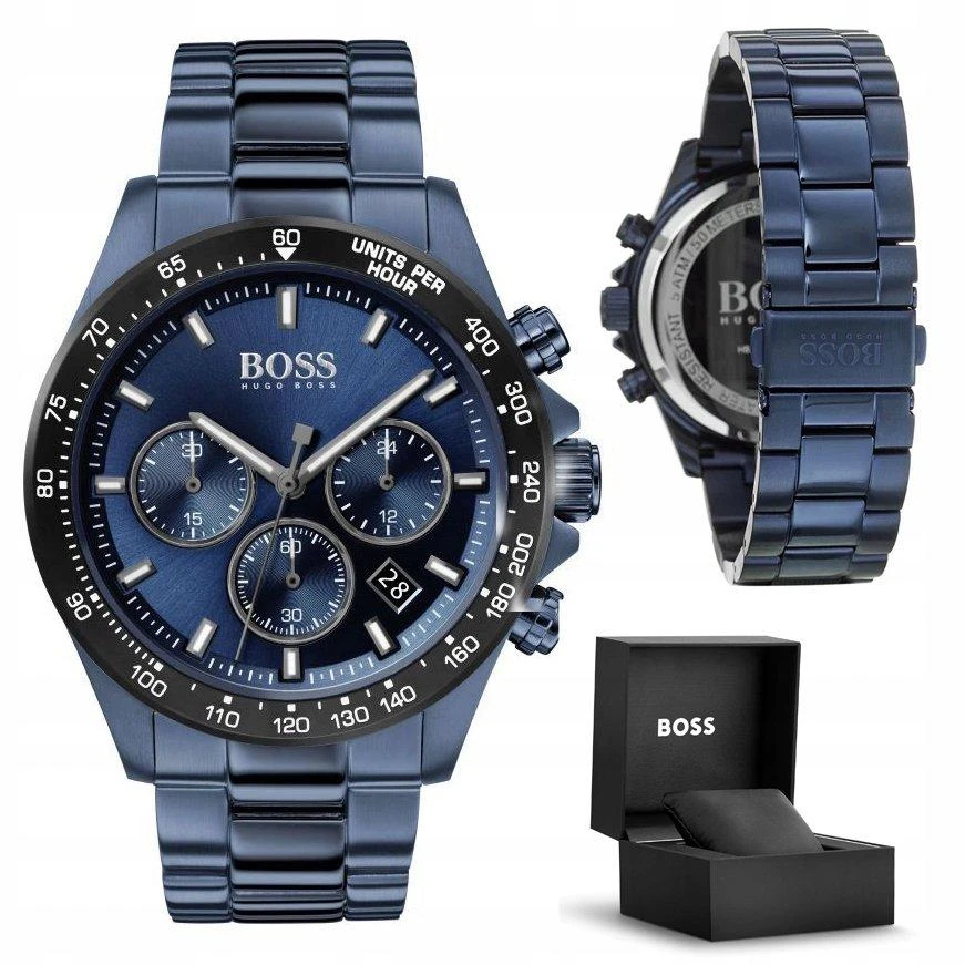 VYRIŠKAS LAIKRODIS HUGO BOSS 1513758 – HERO (zh005a)