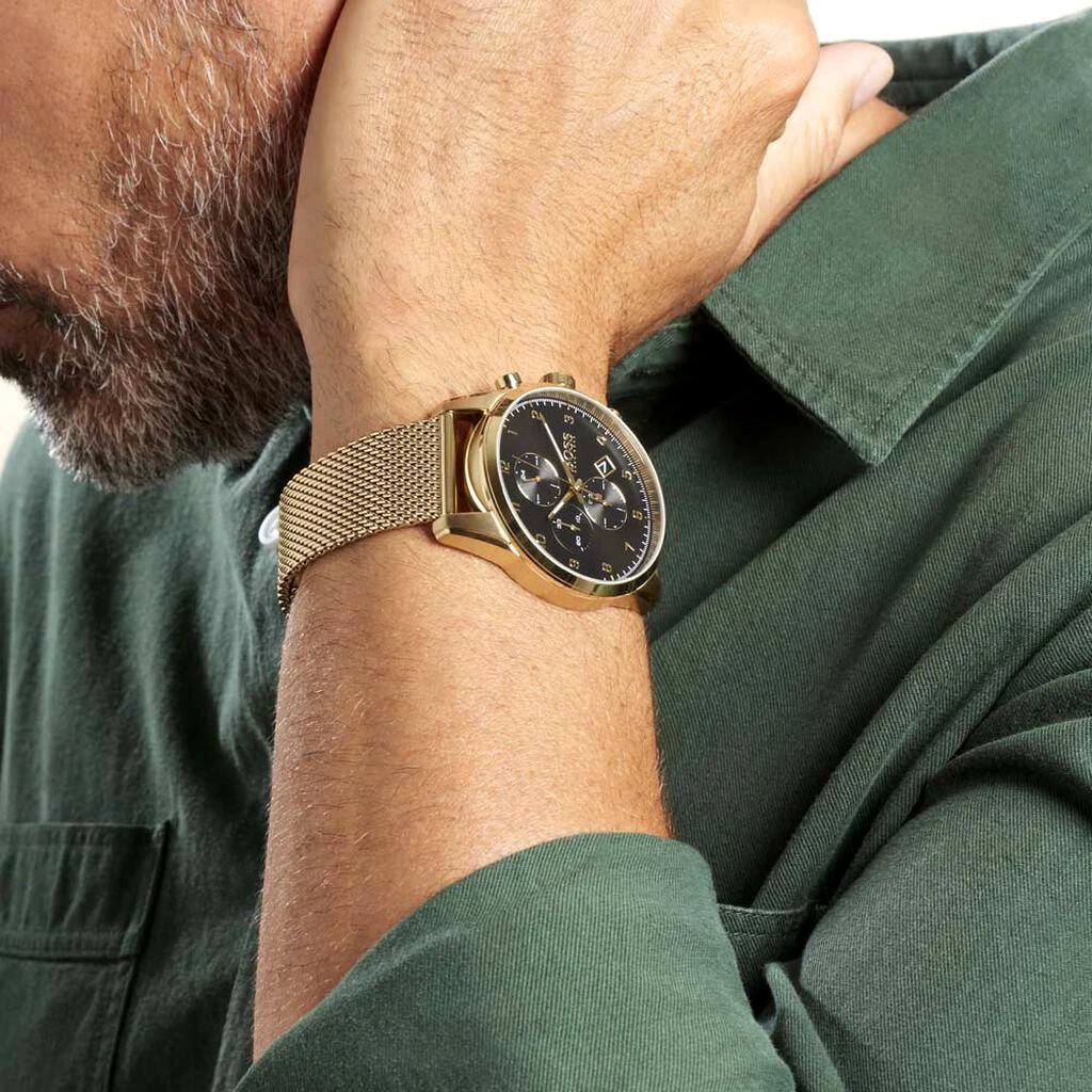 Laikrodis HUGO BOSS Men's WATCH 1513838 SKYMASTER (zh038b)