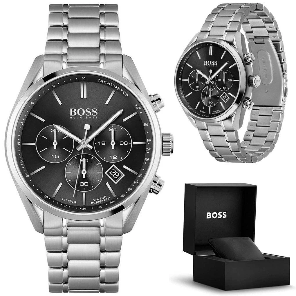 HUGO BOSS vyriškas laikrodis 1513871 CHAMPION (zh052h)