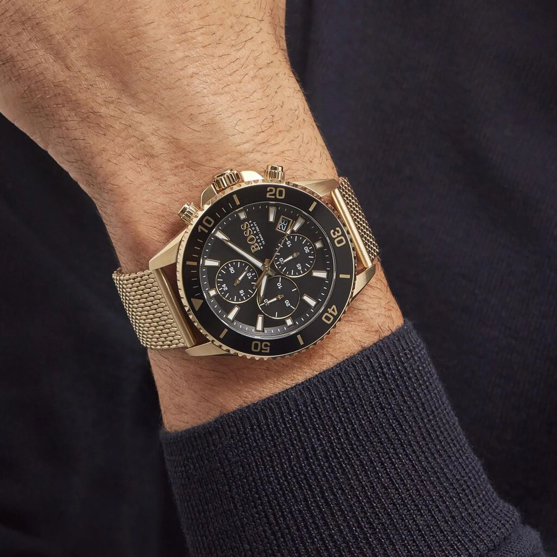 VYRIŠKAS LAIKRODIS HUGO BOSS 1513906 – ADMIRAL (zh035a)