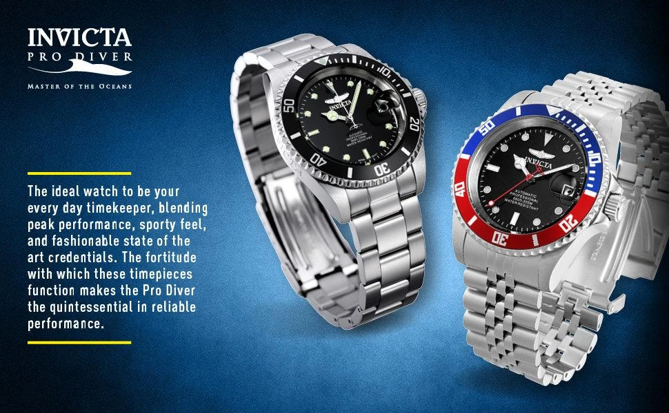 INVICTA DIVER PROFESIONALUS VYRIŠKAS LAIKRODIS 29176 – AUTOMAT WR200 (zv004a)