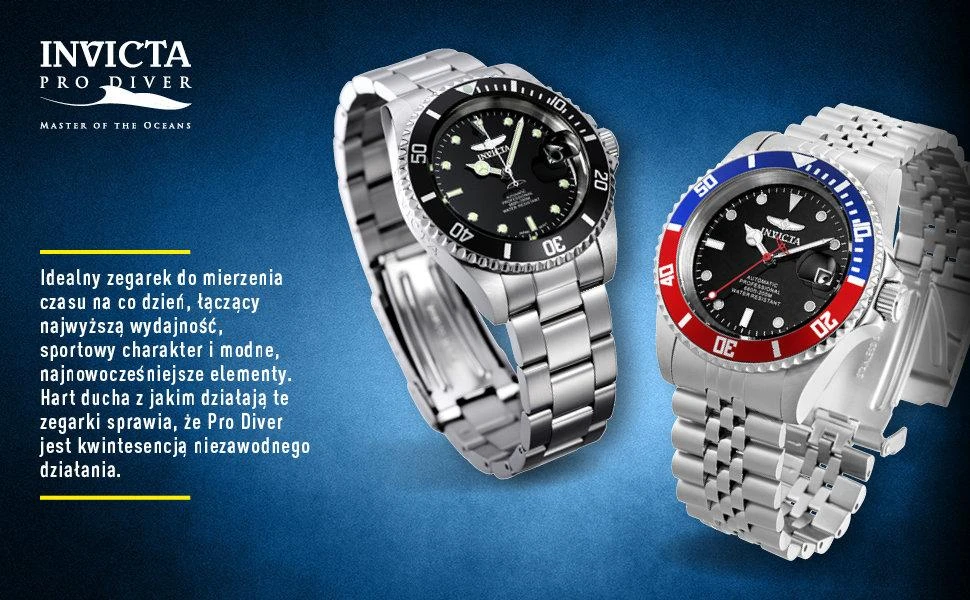 INVICTA PRO DIVER 8926OB VYRIŠKAS LAIKRODIS - AUTOMATINIS WR200, 40mm vokas (zv001c)