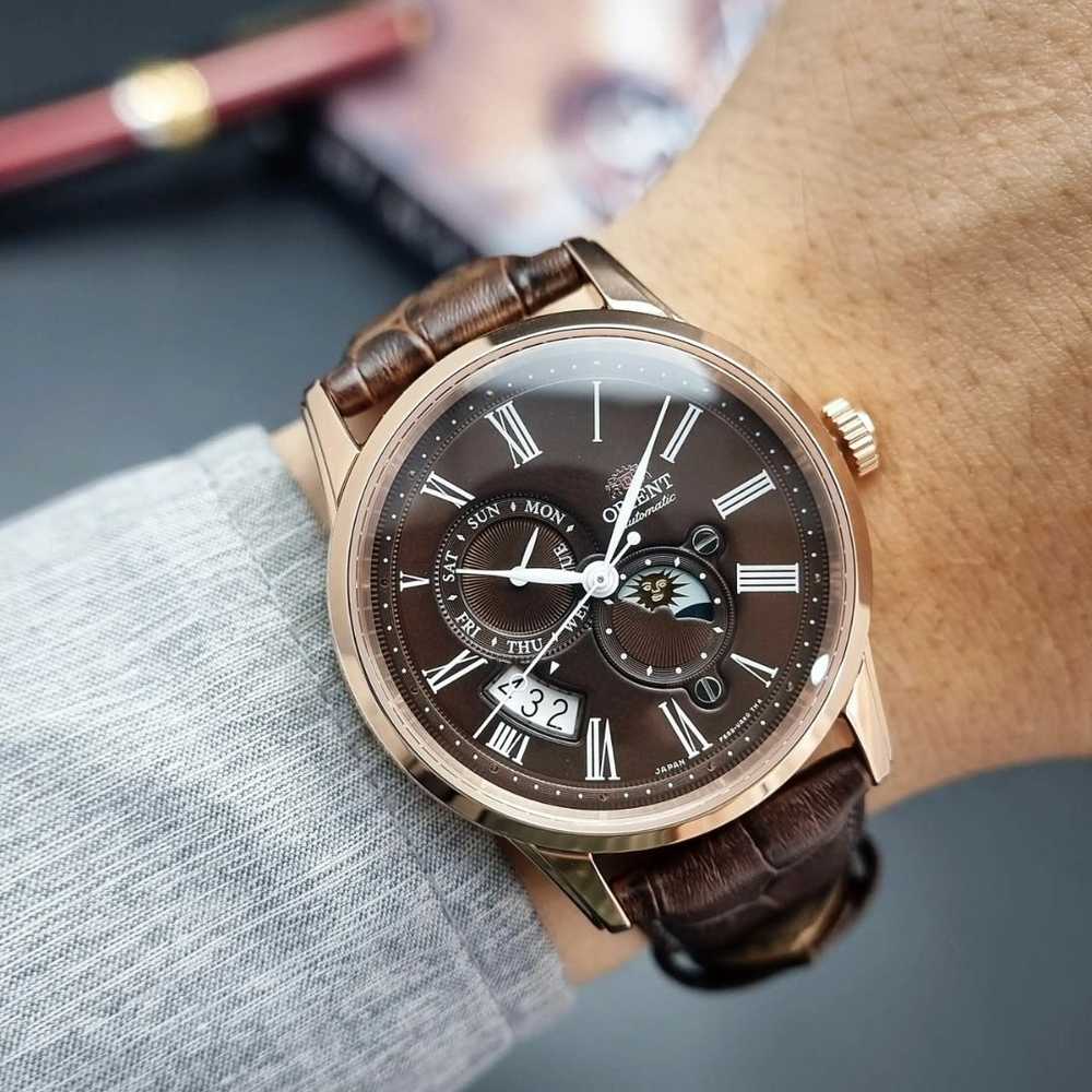 Laikrodis Orient Classic Saulė ir mėnulis RA-AK0009T10B