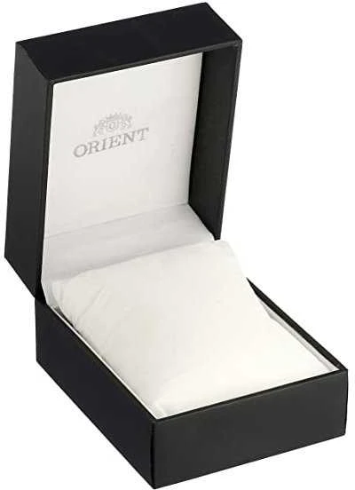 Vyriškas Orient Šiuolaikinis daugiametis kalendorius RA-BA0006B10B + BOX laikrodis