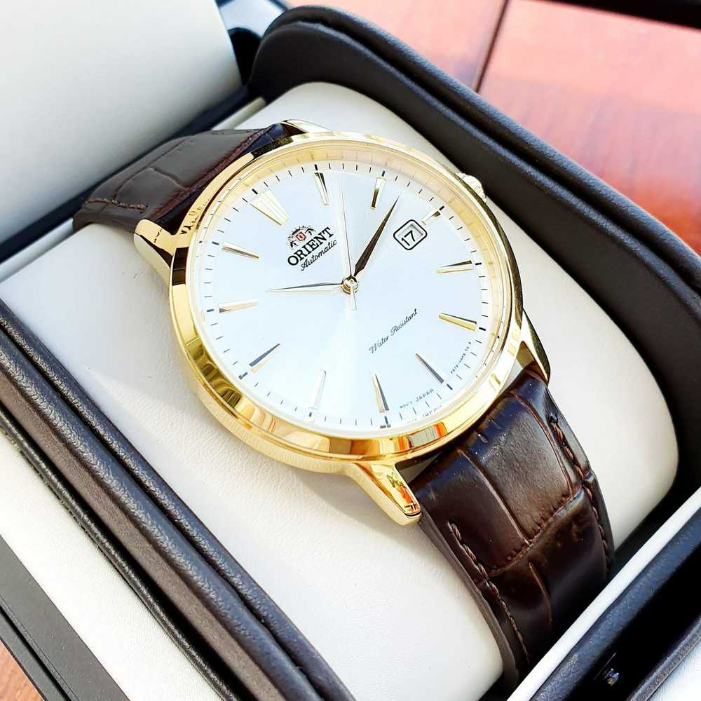 Orient Contemporary Symphony III vyriškas laikrodis RA-AC0F04S10B + BOX