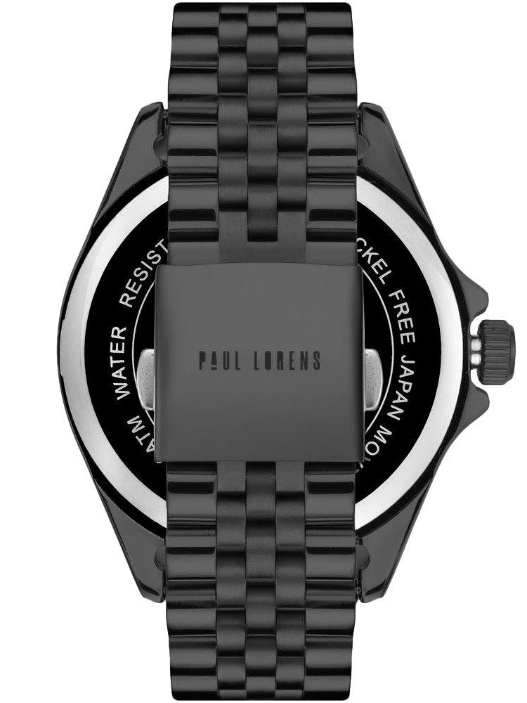 Laikrodis vyrams PAUL LORENS - PL13030B-1A5 (zg350c) + dėžutė