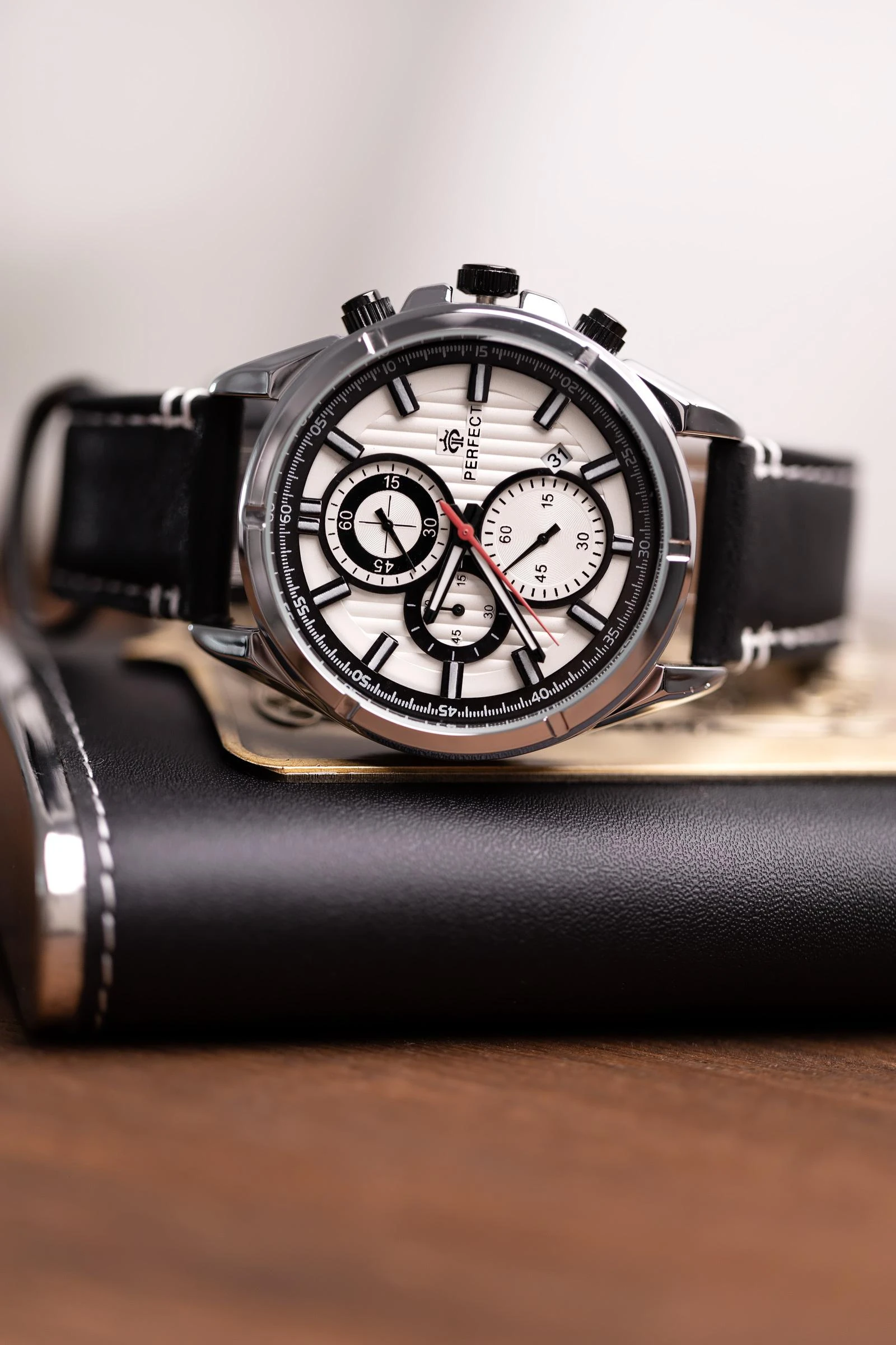 Laikrodis MEN'S WATCH PERFECT CH03L - CHRONOGRAPH (zp352e) + BOX