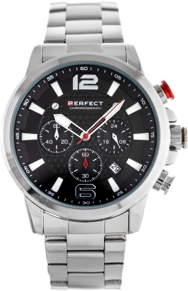Laikrodis vyrams PERFECT M506CH-02 - CHRONOGRAF (zp382a) + dėžutė