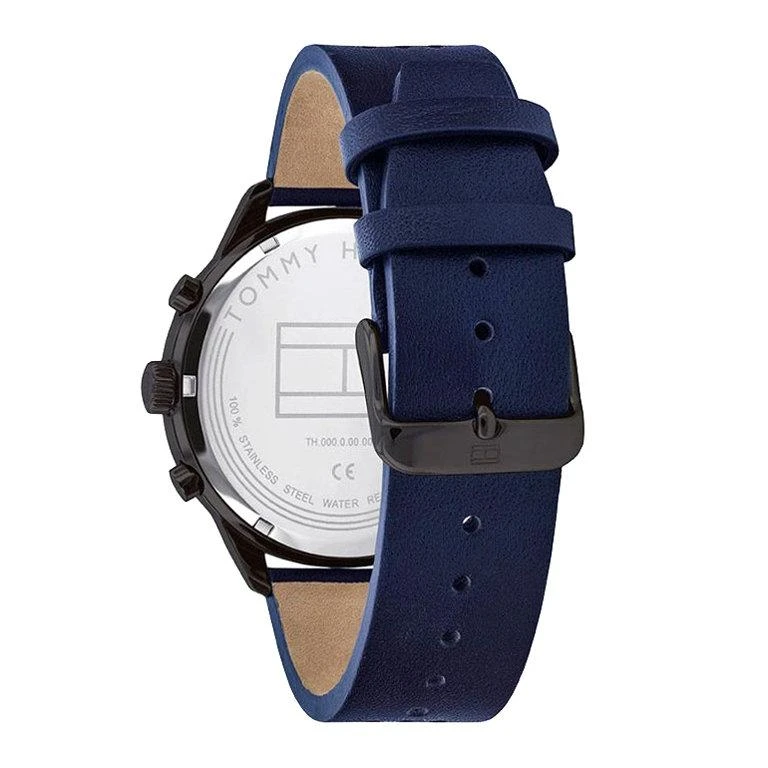 TOMMY HILFIGER VYRŲ LAIKRODIS 1791578 CHASE Grafito spalvos