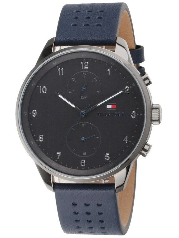 TOMMY HILFIGER VYRŲ LAIKRODIS 1791578 CHASE Grafito spalvos