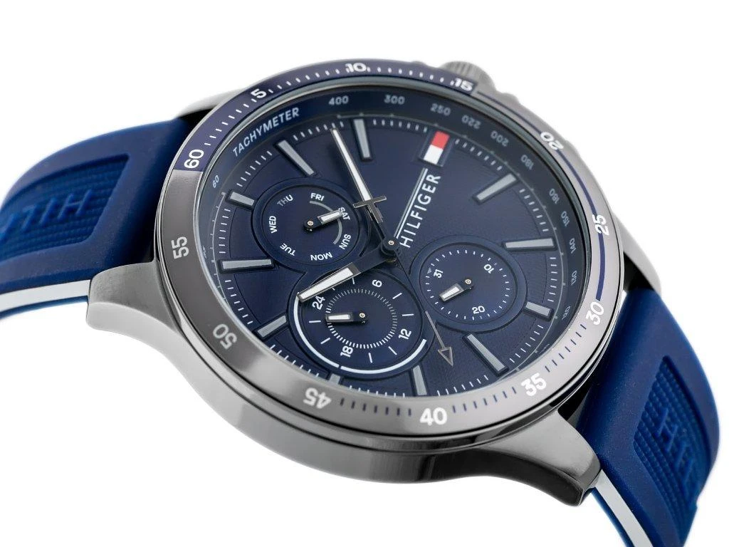 TOMMY HILFIGER VYRIŠKAS LAIKRODIS 1791721 BANK (zf023a)