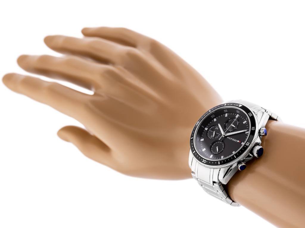 TOMMY HILFIGER VYRIŠKAS LAIKRODIS 1791835 PARKER (zf052a) + DĖŽUTĖ