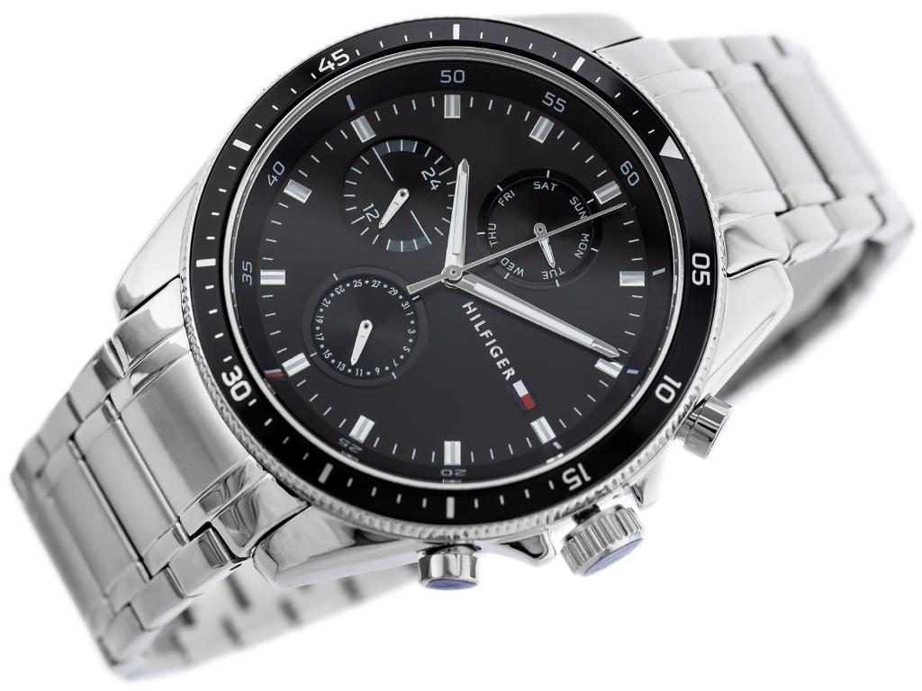 TOMMY HILFIGER VYRIŠKAS LAIKRODIS 1791835 PARKER (zf052a) + DĖŽUTĖ