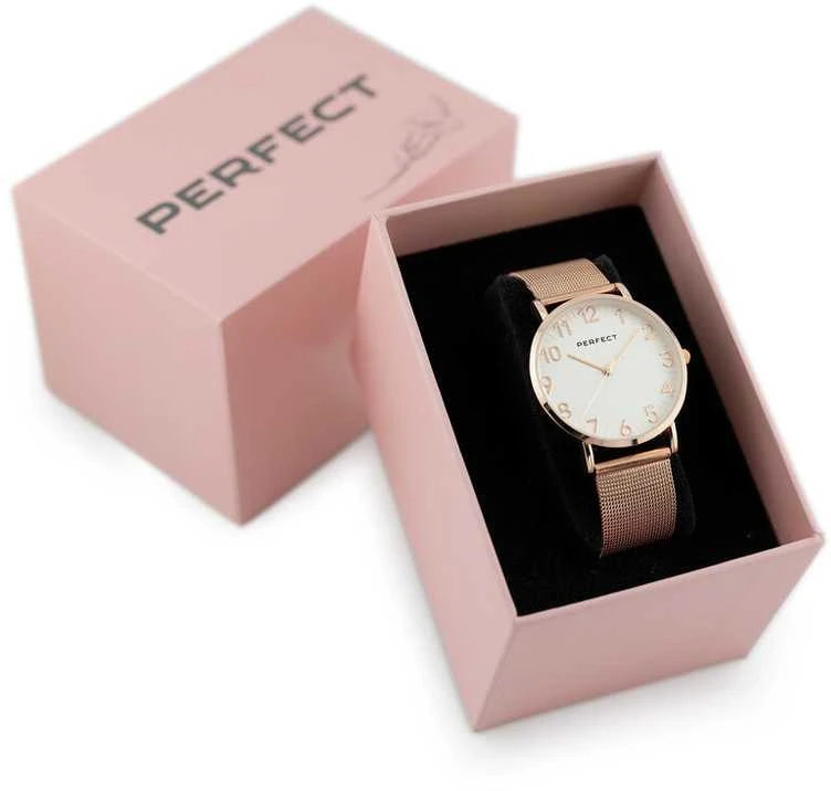 Laikrodis PERFECT F342-07 WOMEN S WATCH (zp514d) + BOX