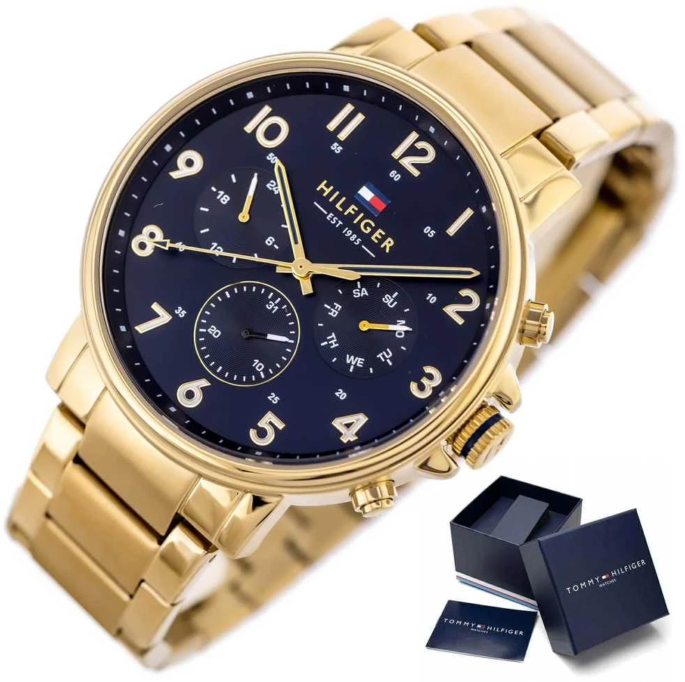 Laikrodis TOMMY HILFIGER MEN'S WATCH 1710384 (zf032b)