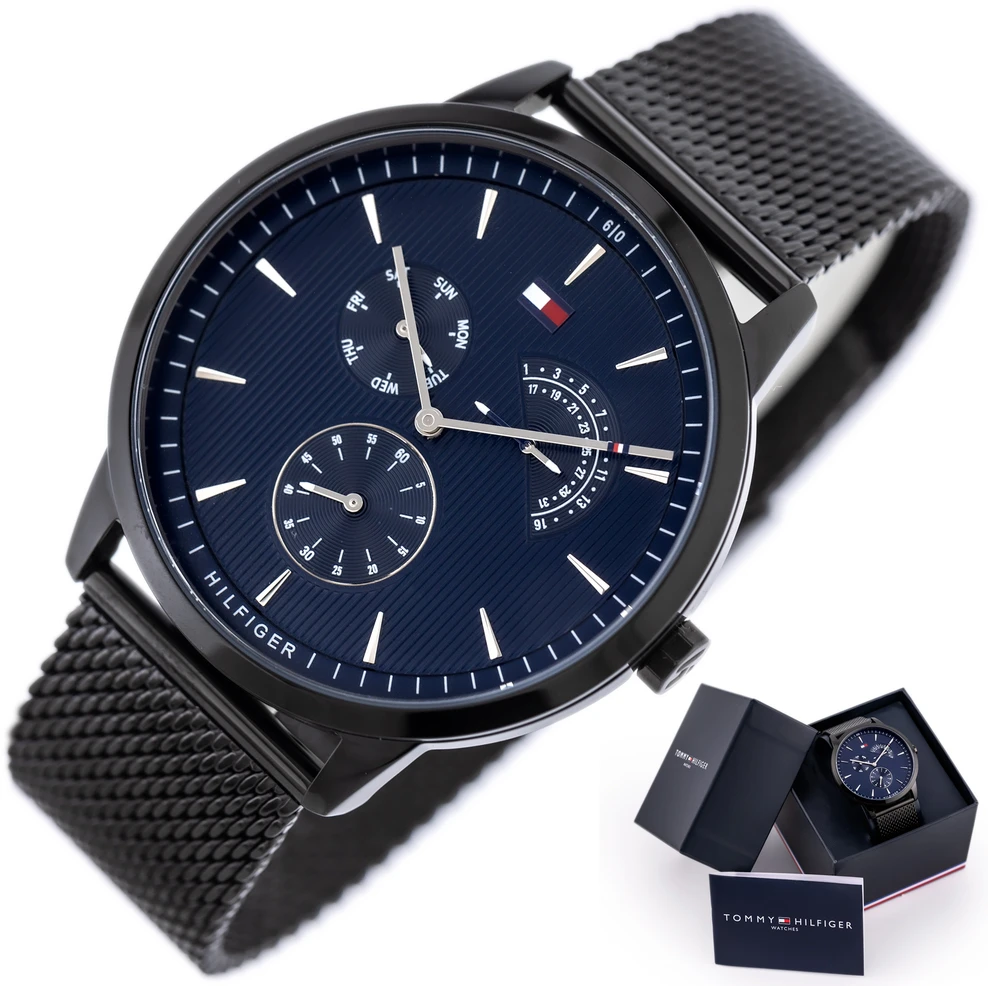 Laikrodis TOMMY HILFIGER MEN'S WATCH 1710392 (zf073a)