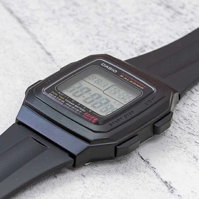 Laikrodis Unisex Casio F-201WA-1AEG