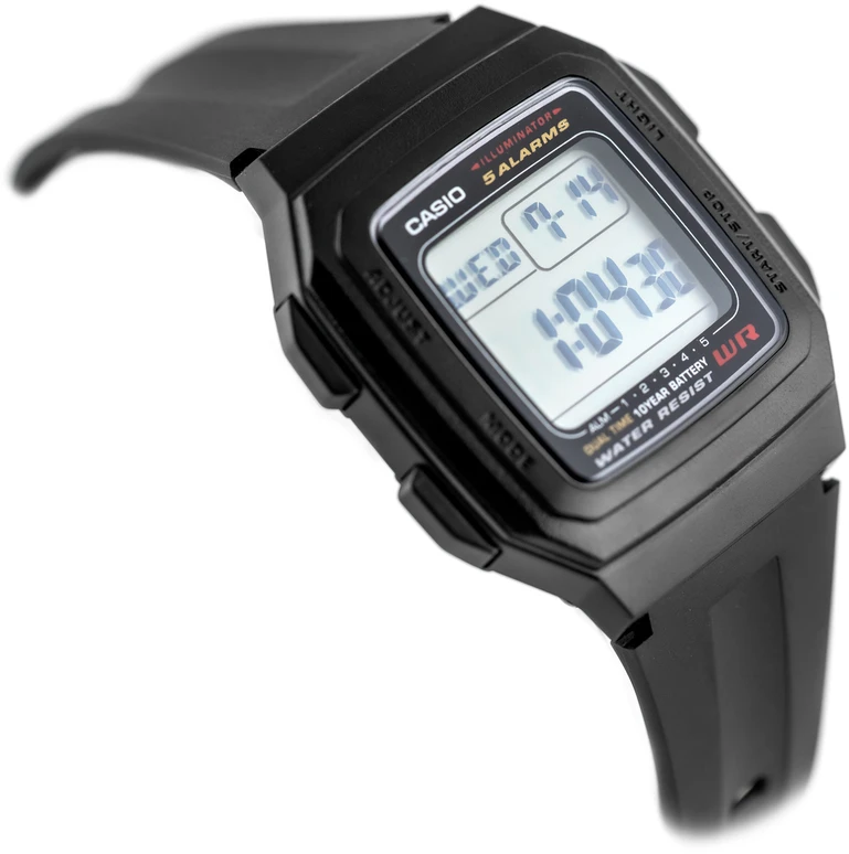 Laikrodis Unisex Casio F-201WA-1AEG