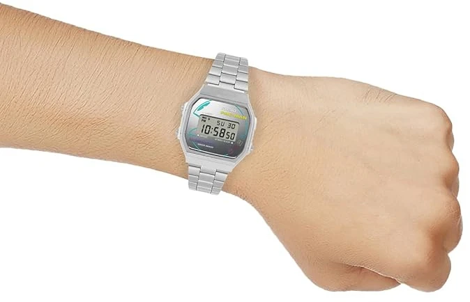 Laikrodis UNISEX CASIO PAC MAN Vintage A168WEPC-7ADR + BOX