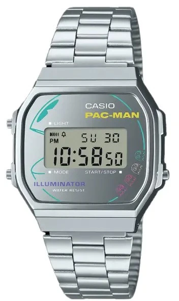 Laikrodis UNISEX CASIO PAC MAN Vintage A168WEPC-7ADR + BOX