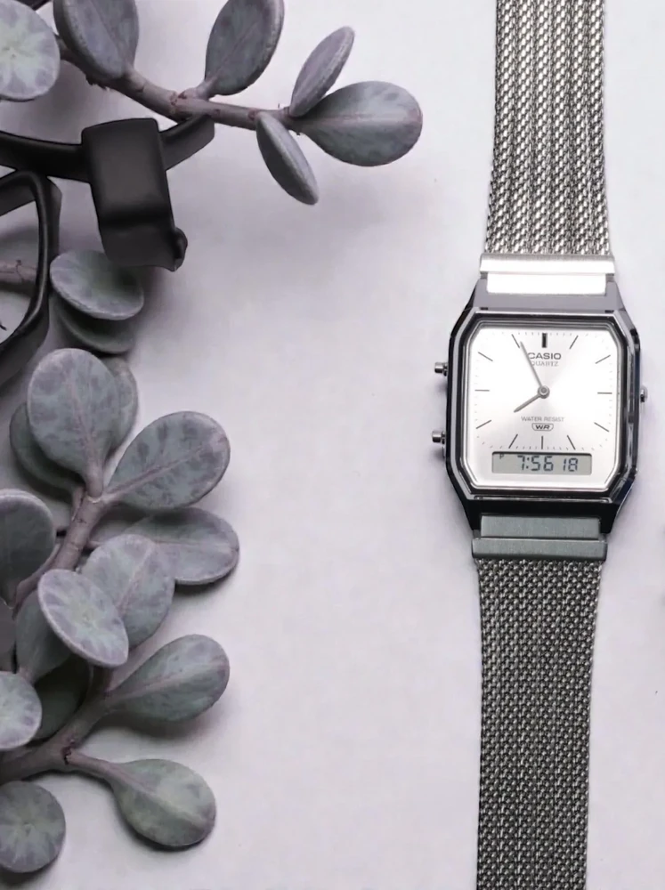 UNISEX LAIKRODIS CASIO Vintage AQ-230EM-7A + DĖŽUTĖ